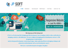 Tablet Screenshot of jpsoftinc.com